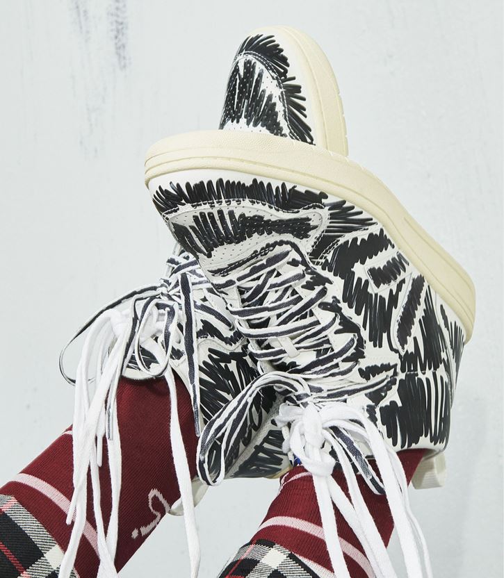 V-15 LEATHER MARNI FULL BLACK Men Veja X D42FZB85 Shoes