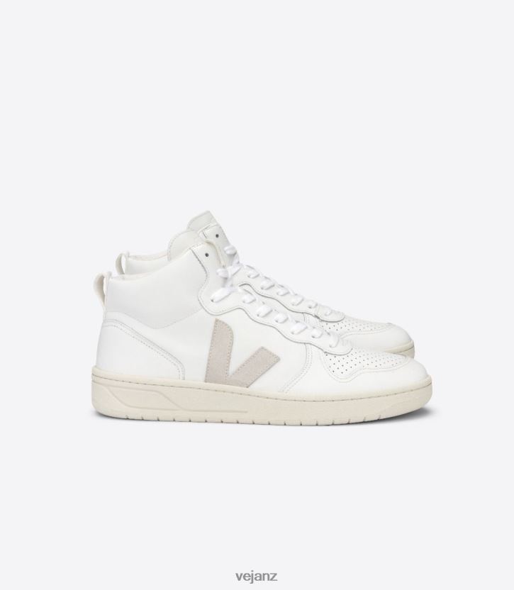 V-15 LEATHER WHITE Men Veja D42FZB81 Shoes