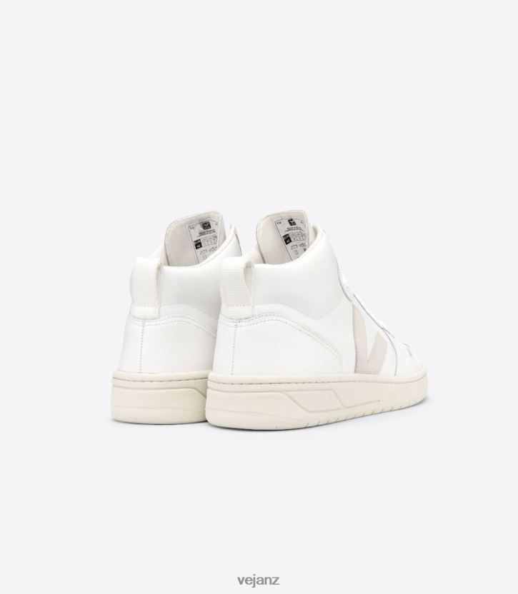 V-15 LEATHER WHITE Men Veja D42FZB81 Shoes