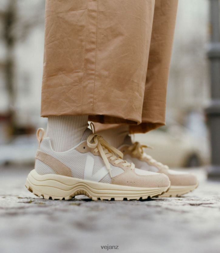 VENTURI ALVEOMESH NATURAL WHITE BUTTER Men Veja D42FZB184 Shoes