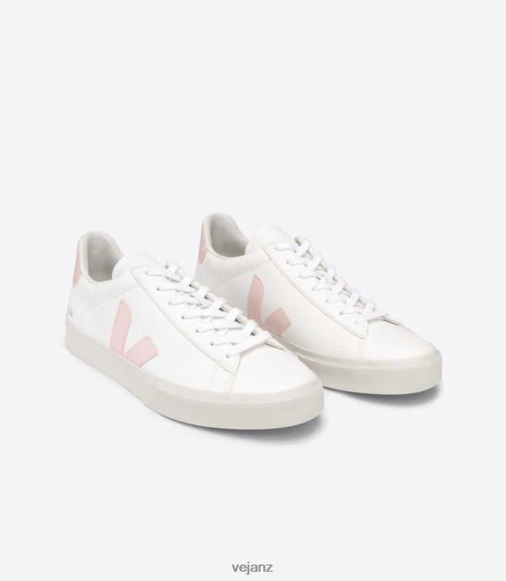 CAMPO CHROMEFREE LEATHER WHITE PETALE Women Veja D42FZB226 Shoes