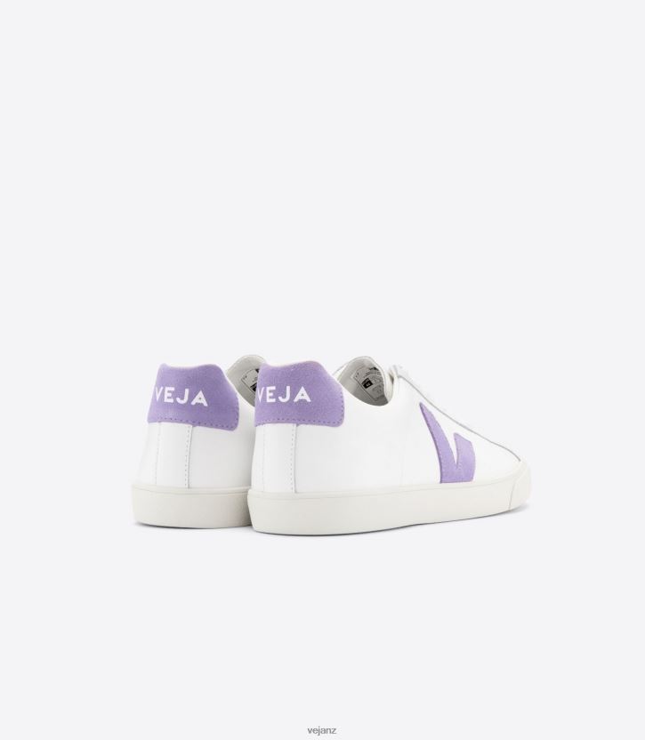 ESPLAR LEATHER EXTRA WHITE LAVANDE Women Veja D42FZB242 Shoes