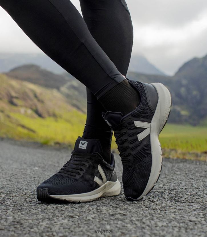 MARLIN V-KNIT BLACK OXFORD GREY Women Veja D42FZB278 Shoes