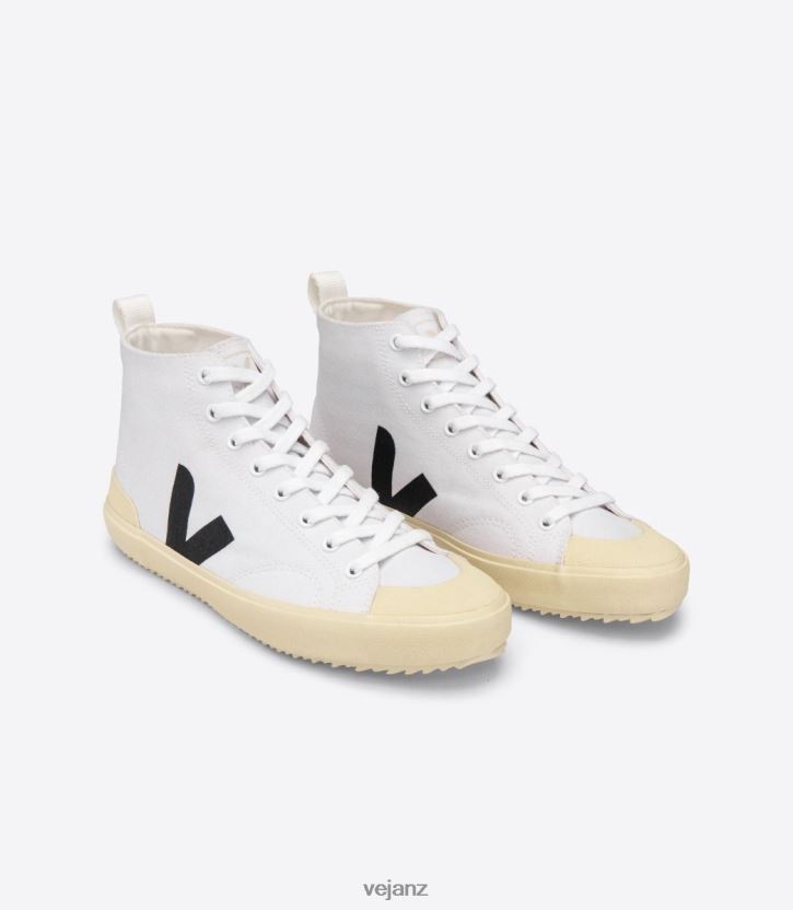NOVA HT CANVAS WHITE BLACK BUTTER SOLE Women Veja D42FZB288 Shoes