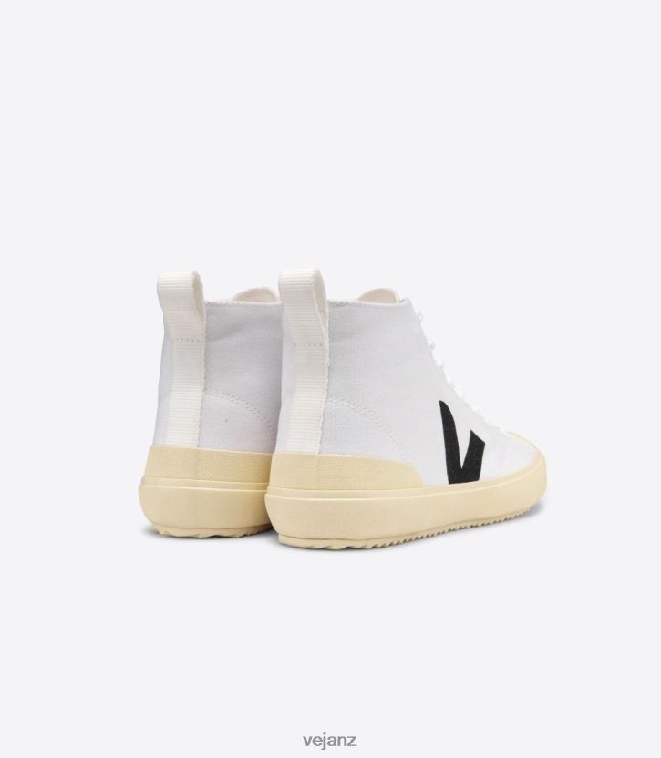 NOVA HT CANVAS WHITE BLACK BUTTER SOLE Women Veja D42FZB288 Shoes