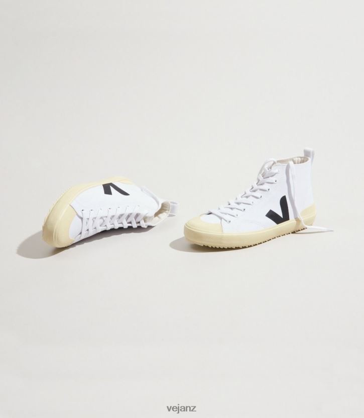 NOVA HT CANVAS WHITE BLACK BUTTER SOLE Women Veja D42FZB288 Shoes