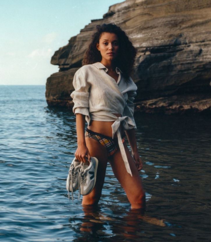 RIO BRANCO ALVEOMESH GRAVEL BRITTANY Women Veja D42FZB249 Shoes