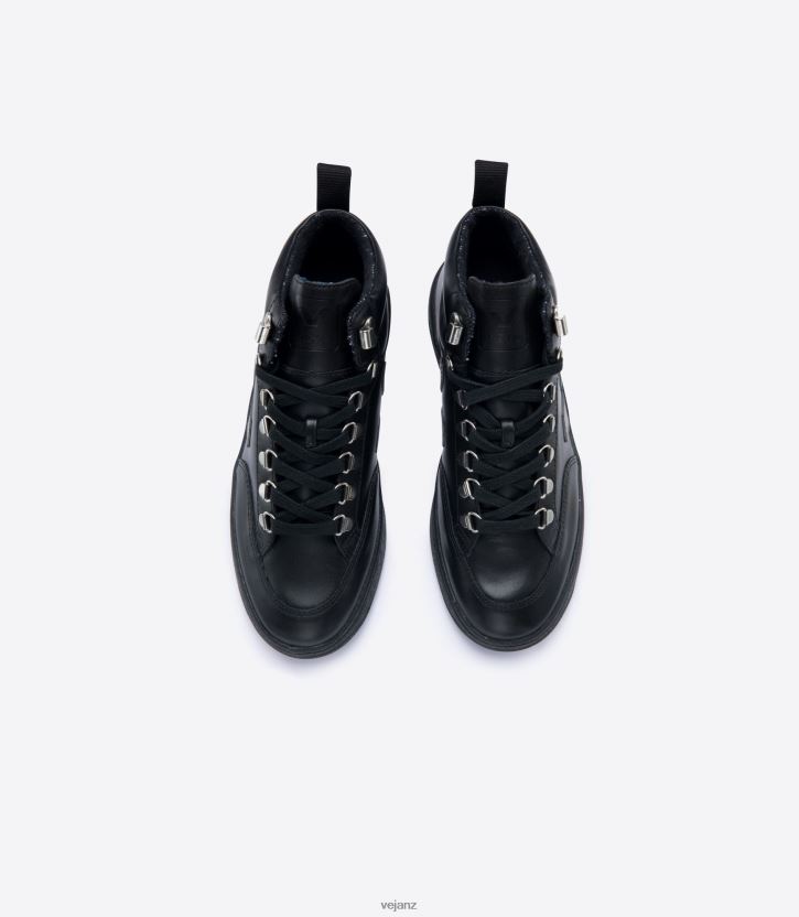 RORAIMA LEATHER BLACK GRAFITE BLACK SOLE Women Veja D42FZB253 Shoes