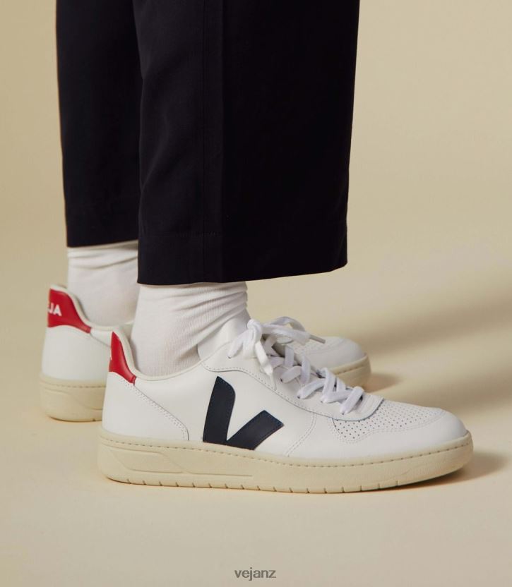 V-10 LEATHER WHITE NAUTICO PEKIN Women Veja D42FZB238 Shoes