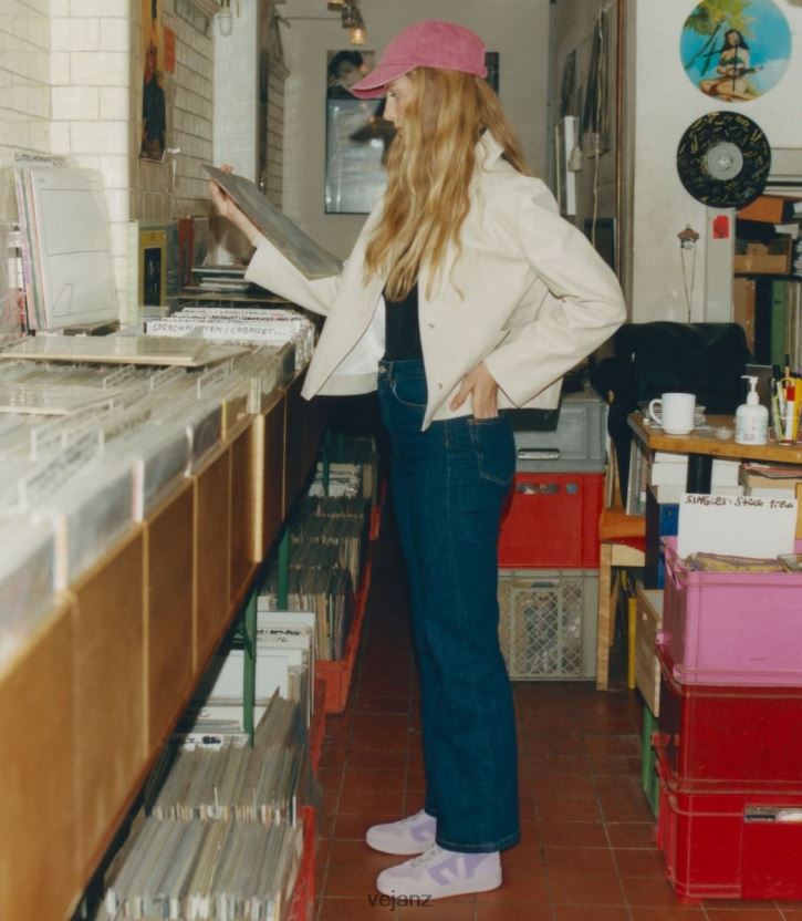 V-10 SUEDE MULTICO LAVANDE Women Veja D42FZB232 Shoes