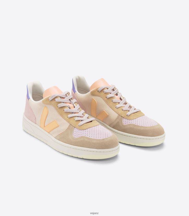 V-10 SUEDE MULTICO PEACH Women Veja D42FZB234 Shoes