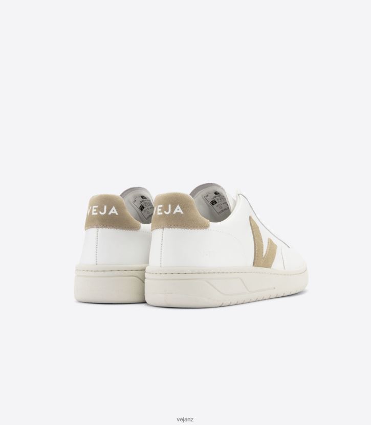 V-12 LEATHER WHITE DUNE Women Veja D42FZB230 Shoes