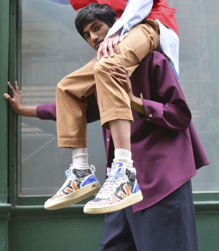 V-15 LEATHER MARNI BLACK Women Veja X D42FZB240 Shoes