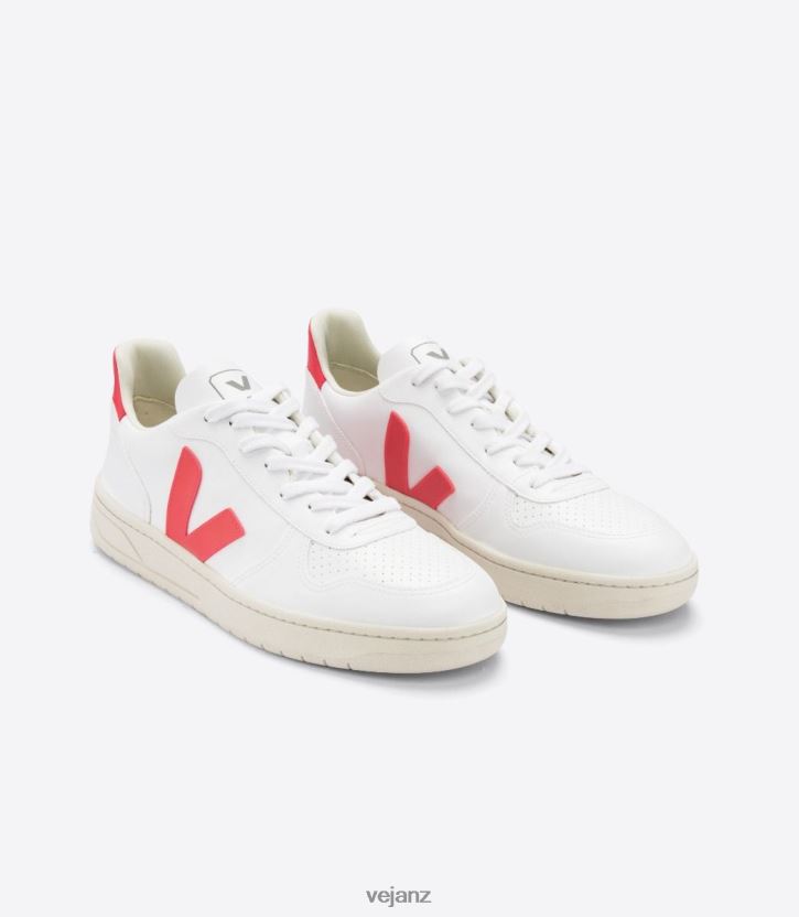 V-10 CWL WHITE ROSE FLUO Women Veja D42FZB299 Shoes